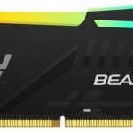 Memorie RAM Kingston FURY Beast RGB, 8GB DDR5, 6000MHz, CL30
