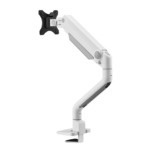 Brat monitor Neomounts DS70S-950WH1; pentru display-uri cu diagonale 17"-49", sistem de prindere VESA 75x75~100x100, greutate maxima  suportata 18kg, full motion, tilt 90°, swivel 90°, rotate 180°, distanta fata de perete 119-656mm; gas spring; culoare alb. Garantie 5 ani - Image 2