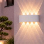 Aplica LED Vivalux ARUBA, 8W, 600 lm, lumina alba(3000K-4000K-6400K), 24°, IP65, 220x80x45mm, 40000h, aluminiu, -25÷+40°C, Alb/Gri - Image 2