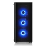 Carcasa Thermaltake V200 TG RGB, Mid Tower, Black - Image 2