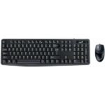 Kit Wired tastatura si mouse Genius KM-170, taste numerice, negru