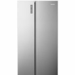 Side by Side HEINNER HSBS-HS519NFXE++, No Frost, 519 L, Clasa E, Aspect Inox