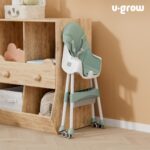 Scaun de masa 2 in 1, pliabil, verde, U-Grow - Image 5