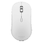 Mouse silentios Bluetooth Lenovo Yoga; pana la 4000DPI; tip: full size ambidextru; senzor: IR optic; numar de butoane: 6 (programabile); conectivitate: Bluetooth 5.3, se poate conecta la 3 dispozitive; greutate: 88g; compatibil cu Windows 10, Windows 11; include 1 x baterie de tip AA; culoare: alb