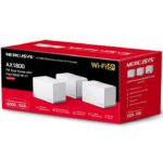 Mercusys AX1800 Whole Home Wi-Fi system HALO H70X(3-PACK),wi-fi 6 Dual-Band, Standarde Wireless: IEEE 802.11ax/ac/n/a 5 GHz, IEEE 802.11ax/n/b/g 2.4 GHz, viteza wireless: 1201 Mbps on 5 GHz, 574 Mbps on 2.4 GHz, Securitate wireless:  WPA-PSK/WPA2-PSK/WPA3, Moduri operare: Router, Access Point - Image 4