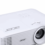 Videoproiector Acer P5550, FHD 1920* 1080, 5.200 lumeni, up to WUXGA 1920* 1200, 16:9/ 4:3, 18.000:1, dimensiune maxima imagine 7.62 m (300"), zoom 1.3x, 2* HDMI, HDBaseTx 1, RJ45, audio in/ out, USB Type-A Out, DC Out (5V/1.5A), boxa 10W, RS232, D-sub, DLP 3D Ready, HDMI 3D Ready, 144Hz 24p