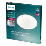 Plafoniera LED Philips Superslim CL550, 3 trepte de intensitate, 18W ,1700 lm, lumina neutra (4000K), IP20, 30cm, Alb - Image 5