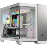 Carcasa CORSAIR CC-9011289-WW, RGB, Mid Tower, Grey