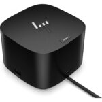 HP Dock Thunderbolt G4 120W, Porturi: 1x USB Type-C/ 4x USB-A 3.2/ 1x audio jack/2x DisplayPort 1.4/ 1x RJ-45/ 1xHDMI 2.0/ 1 x port USB-C DP alt mode; 1 x port Thunderbolt 4, Dimensiuni:98 x 98 x 68 mm. Greutate: 0.68Kg. - Image 2