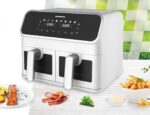 FRITEUZA DUBLA CU AER CALD HEINNER DUALFRY SUPREME HAF-H8DB17WH - Image 3