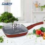 TIGAIE GRILL ALUMINIU TURNAT+CAPAC 24x4 CM,CALABRIA, COOKING BY HEINNER - Image 6