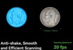 CREALITY 3D SCANNER CR-SCAN OTTER, Acuratete: pana la 0.02mm, Rezolutie 3D: 0.05-2mm, Viteza scanare:20fps, Alimentare: 5V 3A, Greutate: 390g, Color Mapping, IMU, Laser Clasa 1, Format iesire: OBJ/STL/PLY, Interfata: USB C/USB 2.0, Distanta lucru: 110-1000mm, Volum minim scanare: 10x10x10mm - Image 5