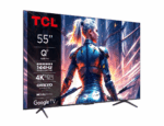 Televizor TCL QLED 55T8B, 139 cm, Smart Google TV, 4K Ultra HD, 100Hz, Clasa E - Image 2