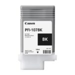 Cartus cerneala Canon PFI-107BK, black, capacitate 130ml, pentru Canon iPF680/685, iPF780/785, iPF670/770