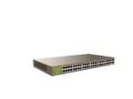 Switch IP-COM G1050F, standarde retea: IEEE 802.3, IEEE 802.3u, IEEE 802.3x, IEEE 802.3ab, IEEE 802.3z, interfata: 48 x 10/100/1000 RJ45, 2 x SFP 1000 Mbps, dimensiuni: 440 mm x 240 mm x 44 mm, carcasa metal, fara ventilator, capacitate: 100Gbps, buffer: 12mb. - Image 2