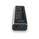 Hub Lindy 7x porturi USB 3.0,dintre care 3x porturi USB QuickCharge, - Image 2