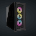 Carcasa Corsair iCUE 5000D RGB Airflow, Mid Tower, Black