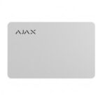 Cartela de proximitate Ajax Pass WH, 13.56 MHz, alb;Criptare 128-bit; Protectii: criptare, autentificare, interceptie semnal; Conectare: max 13 hub-uri; Capacitate sistem: max 50 - Hub 2, max 99 - Hub Plus, max 200 - Hub 2 Plus; Temperatura de functionare: -10°C - 40°C; Dimensiune: 86 x 54 x 0.8 mm