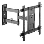 Suport TV de perete Serioux TV61-443, compatibilitate  dimensiune ecran: 32"-70", compatibilitate VESA: 200x100, 200x200, 300x200, 400x200, 300x300, 400x300, 400x400, greutate maximă suportata:  50kg, distanta fata de perete: 78~442mm, inclinare:  +3°~-15°, pivotare: +90°~-90°, nivel ecran: +3°~-3°