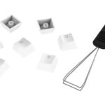 HP Gaming Keycaps Full set, HyperX Pudding, US Layout, White PBT