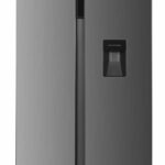Side by Side HEINNER HSBS-H439NFXWDE++, No Frost, 439 L, Clasa E, Dozator apa, Aspect inox
