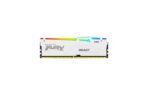 Memorie RAM Kingston FURY Beast White RGB EXPO, 64GB DDR5, 6000MHz, CL36 - Image 2