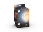 Bec LED inteligent vintage (decorativ) Philips Hue Filament Glob G125 ,Bluetooth, E27, 7W (40W), 550 lm, lumina alba (2200-4500K) - Image 2