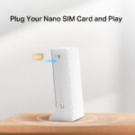 Mercusys wireless router 300Mbps 4G LTE MB110-4G, Standarde wireless: IEEE 802.11b/g/n, Frecventa: 2.4 GHz, Viteza wireless: 300Mbps, Dimensiuni: 90×92×150.5 mm, Interfata: 1 WAN 10/100Mbps, 1 x LAN 10/100 Mbps. - Image 2
