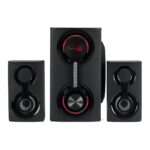 Boxe Serioux 2.1 SoundRise 2160W, putere totala 60W RMS, tip 2.1, sateliti 2 x 15W, subwoofer 30W, Conectivitate: Bluetooth, USB, AUX, SD, Radio FM, negre, SRXS-2160W - Image 2