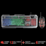 Kit Tastatura + Mouse Trust GXT 845 Tural Gaming, negru - Image 2