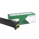 LEXMARK 72K2XYE YELLOW RET PROGRAM TONER, Capacitate 22k pagini, compatibilitate:  CS820dte, CS820dtfe, CS820de
