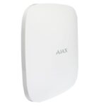 Centrala alarma wireless AJAX Hub - alb;  SIM 2G, Ethernet - AJAX; Dispozitive conectate: 100, Utilizatori: 50, Incaperi: 50, Partitii: 9,Video: 10 camere sau DVR-uri, Sirene conectate: 10, Scenarii: 5; Comunicatii: Ethernet, GSM 2G (micro SIM); Repetoare conectate: 1; Timp alarmare: 0.15 s - Image 2