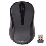 Mouse A4tech, wireless, 1000 dpi, butoane/scroll 3/1, gri