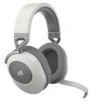 Casti Gaming Head-band Corsair HS65, Wireless, Alb
