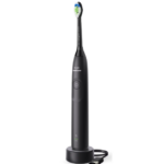 Periuta de dinti electrica Philips Sonicare HX7101/01, 62.000 miscari/minut, autonomie 21 zile, 1 mod periere, 2 intensitati, senzor  presiune integrat, functia BrushSync, inclus capat de periere Otimal White, negru