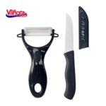 SET CUTIT 7CM+CURATATOR CERAMIC 13x7.6CM (mix 3 culori in bax - 4 rosii, 4 verzi, 4 negre) - Image 3