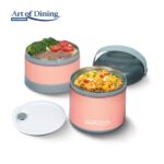 CASEROLA TERMICA DUBLA 920 ML, LOCA, ART OF DINING, HEINNER (mix 2 culori in bax - 6 albastre, 6 roz) - Image 9