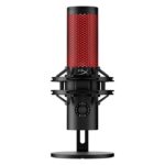 Microfon HyperX QuadCast 2, USB-C, pentru gaming, streaming si podcasting, control on-board, iluminare LED, stand antișoc demontabil, PC/Mac/PS5/PS4, negru