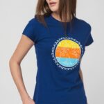 TRICOU  ROATA FAMILIE FEMEI  ROYAL BLUE-L