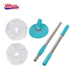 SET CURATENIE CU MOP ROTATIV, CLEAN360, ALBASTRU - Image 6