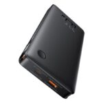 Baterie externa Baseus Airpow lite, 10000mAh, 22.5W, 1 x USB; 1 cablu x USB Type-C, 1 cablu x Iphone Lightning, total 3A, negru - Image 2
