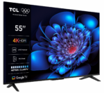 Televizor TCL LED 55P61K, 139 cm, Smart Google TV, 4K Ultra HD - Image 2