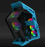 Carcasa Aqirys Procyon, RGB, Mid Tower, Blue - Image 2