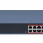 Switch 16 porturi POE Hikvision DS-3E1318P-EI(B), L2, Smart Managed, 16 × 100 Mbps PoE RJ45 ports si 2 × porturi gigabit, Putere PoE 230W, maxim 30W per port, Extend mode - pana la 300 metri,  Switching capacity 7.2 Gbps, Visualized Topology Management, Network Health Monitor, Real-Time Alarm Push