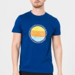 TRICOU  ROATA FAMILIE BARBATI   ROYAL BLUE-XXL