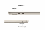 MacBook Air 13.6" Retina/Apple M4 (CPU 10-core, GPU 10-core, Neural Engine16-core)/24GB/1TB - Starlight - INT KB (2025) 35W (Cto fro mMC6A4RO/A) - Image 2