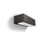 Aplica LED pentru exterior Philips STRATOSPHERE UP& DOWN, 3.8W, 800lm, lumina calda (2700K), IP44, 203x76x93mm, Antracit - Image 2