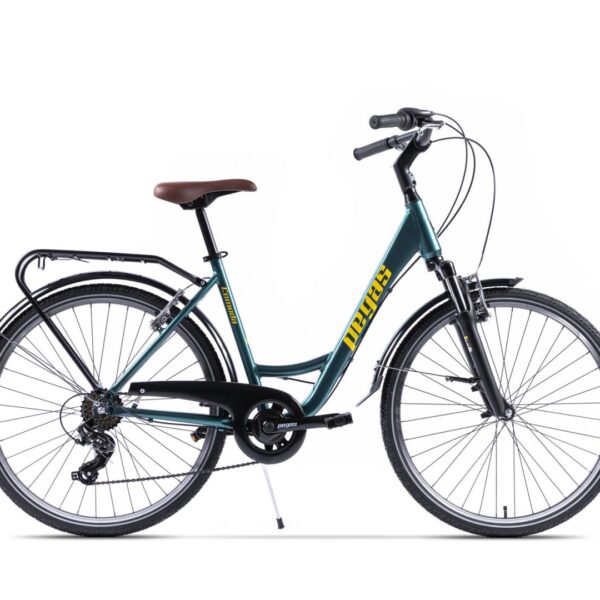 Bicicleta Oras Pegas Comoda Verde Pin ( AL)