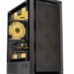 Carcasa PRO GAMING VISION, RGB, Mid Tower, Black