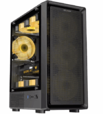 Carcasa PRO GAMING VISION, RGB, Mid Tower, Black